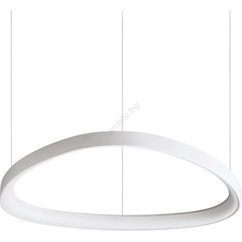 Ideal Lux - LED люстра на кабел GEMINI, 47 W, 230 V, 2700 K, Ø 61 см, CRI 90, бял (ID341552)