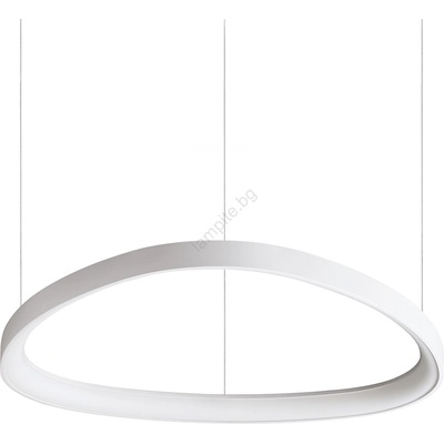 Ideal Lux - LED люстра на кабел GEMINI, 47 W, 230 V, 2700 K, Ø 61 см, CRI 90, бял (ID341552)