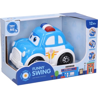 Wiky Vehicles Auto policajné s efektmi 15cm