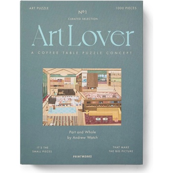 Printworks Пъзел ART LOVER PART AND WHOLE, 1000 броя, Printworks (PRPW00695)
