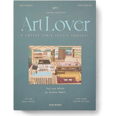 Printworks Пъзел ART LOVER PART AND WHOLE, 1000 броя, Printworks (PRPW00695)