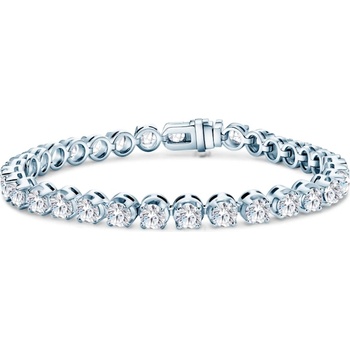 SAVICKI Гривна, бяло злато 585, 19 см