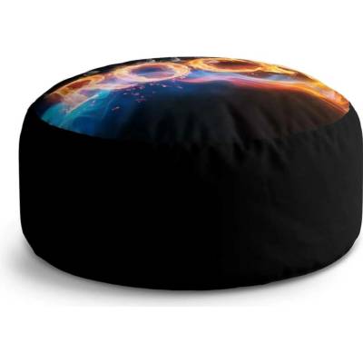 Sablio Taburet Circle Rock: 38x48 cm