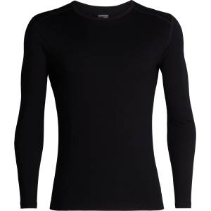 Icebreaker Mens 260 Tech LS Crewe Размер: XL / Цвят: черен
