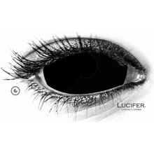 Lucifer Crazy šošovky - nedioptrické - BLACK sclera 2 šošovky
