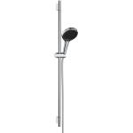 Hansgrohe Rainfinity - Комплект от душ-глава, душ-щанга и маркуч, 3 режима на струята, EcoSmart, хром 28744000 (28744000)