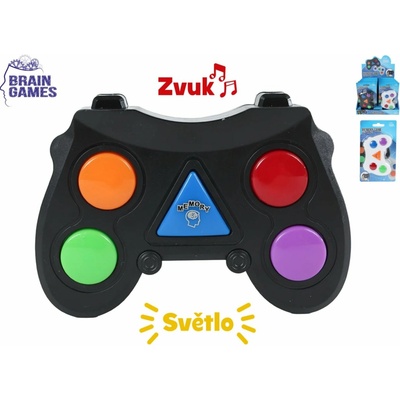 Mikro trading Brain Games TEST PAMĚTI 10 cm + světlo a zvuk