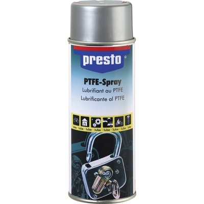 PRESTO Teflonový PTFE sprej - suché mazivo - 400 ml