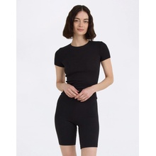 Organic Basics Core Rib Tee Black