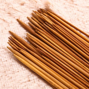 Jiný Jehlice ponožkové bambus 13cm délka různé velikosti/karbonizované Velikost: 2,00mm