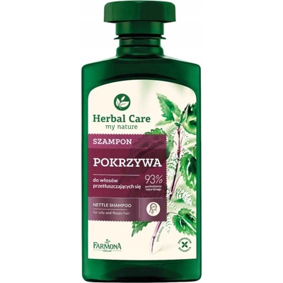 Farmona Herbal Care Nettle šampón pre mastné vlasy 330 ml