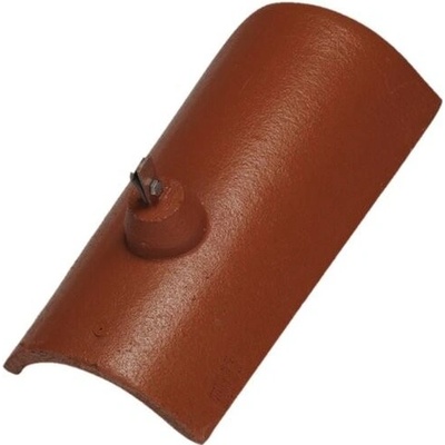 BMI Bramac Classic Protector Plus hřebenáč hromosvodový červenohnědý