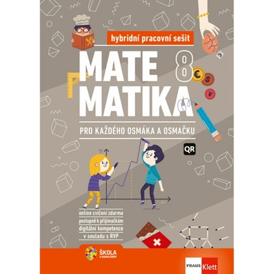 Matematika 8 pro každého osmáka a osmačku Hybridní pracovní sešit Fraus