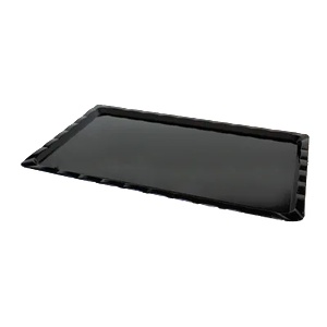 ALKAN AN-Плато за десерти 20x30см(ZCP 225/3)ЧЕРНО (0136509)