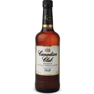 Canadian Club 40% 0,7 l (čistá fľaša)