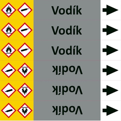 Nadrzenapalivo.cz Značení potrubí ISO 20560, vodík PZAL 007670