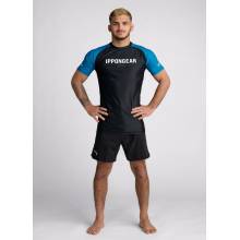 Rashguard funkčné tričko IpponGear Ranked krátke rukávy Blue