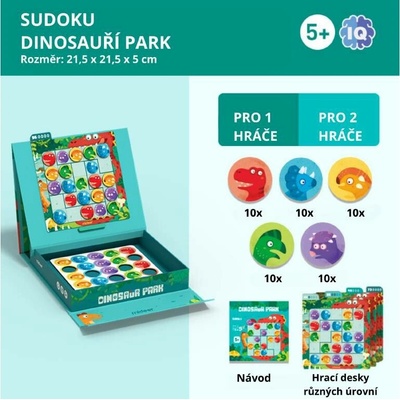 sudoku Level Up 03 Dinosauří park