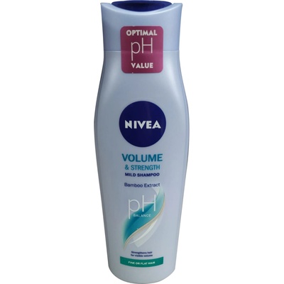 Nivea Šampón pre zväčšenie objemu vlasov Volume & Strength (Objem 250 ml)