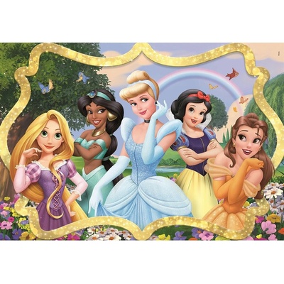 Disney princezny V zahradě 104 dílků