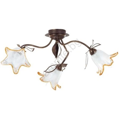 Alfa Плафон BRAGA 3xE27/15W/230V бронзов (ALF10754)