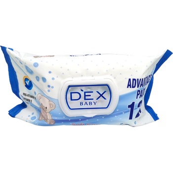 DEX бебешки мокри кърпи, 120 броя, 530гр, Soft Care