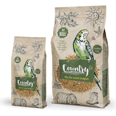 Witte Molen Country - Храна за вълнисти папагали, 600 г