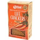 Krekry a snacky Lifefood Life crackers Mrkvánky Raw Bio 80 g
