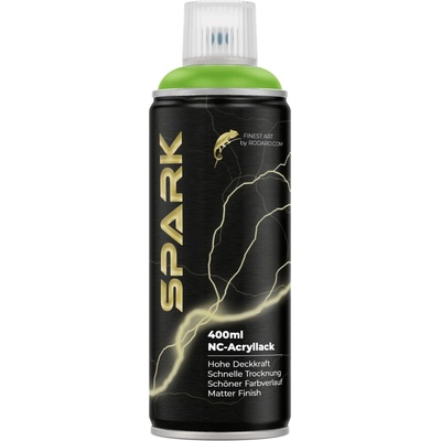 Spark akrylovánmatná 400 ml kivi zelená