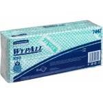 Wypall Кърпа Kimberly-Clark WypAll X50 7442, 41.8 х 24.7 cm, зелена, 50 броя