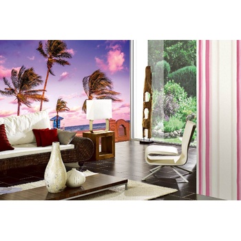 DIMEX ART s. r. o Самозалепваща се флизелинова фототапета плаж холивуд 375 x 250 см