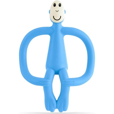 Matchstick Monkey Teether and Gel Applicator sv.modrá