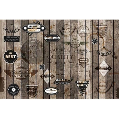 DIMEX ART Флизелинов фототапет древни стикери 375 x 250 см