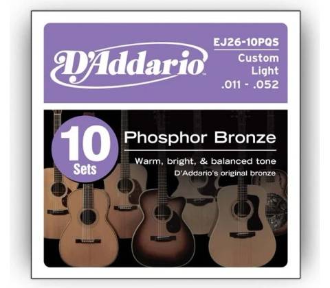 D'addario EJ26 10P