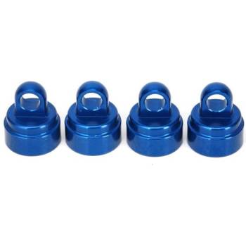 Traxxas Shock caps Aluminium Blue Anodized, TRX3767A (TRX3767A)