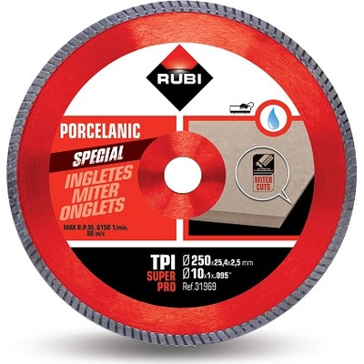 Rubi Diamantový kotúč 250 mm 31969