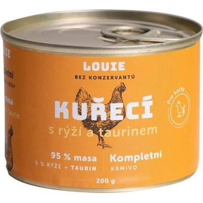 Louie Cat kuracie s ryžou a taurín 200 g
