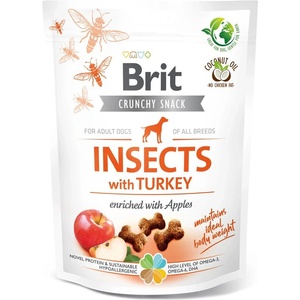 Brit Care Dog Crunchy Cracker Insects с пуйка и ябълки 200 г