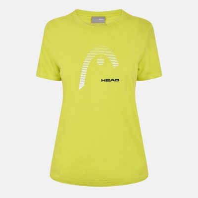 HEAD Дамска тениска HEAD Head Club Lara T-Shirt Womens - Yellow