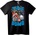 NOONEBRAND Тениска Бомба с Часовник - XS, Black