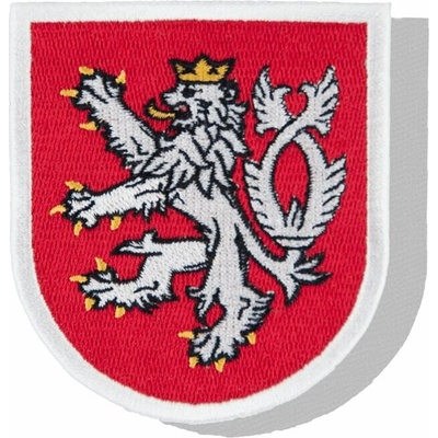 Nášivka: Český lev [oblá] [ssz]