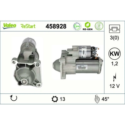 Startér VALEO 458928