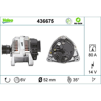 Alternátor VALEO 436675