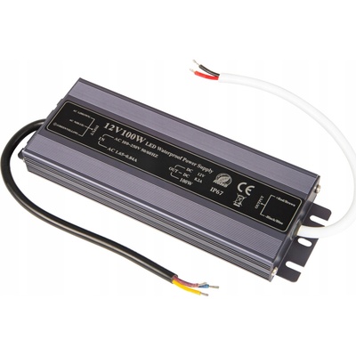 Napájecí zdroj pro LED pásky BLOW vodotěsný 12V 8,33A 100W