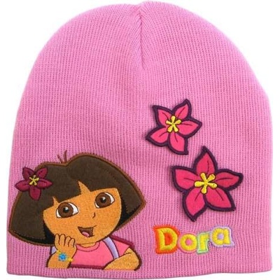 zimní čepice Dora růžová