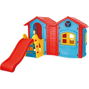 Woopie detské ihrisko domček so šmykľavkou 123 cm