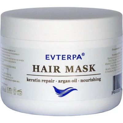Evterpa маска за коса 350мл с кератин и арган