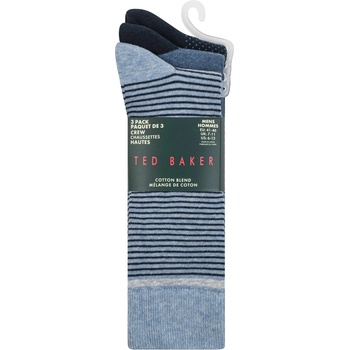 Ted Baker Чорапи Ted Baker Mens Formal Crew Socks - Blue
