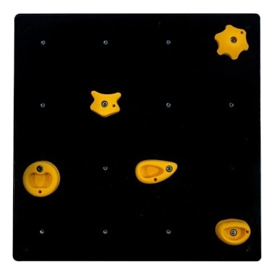 Duvlan čtvercová lezecká stěna 71x71 cm black – Zboží Dáma