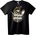 NOONEBRAND Тениска с корона за бръснар - 2XL, Black